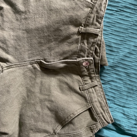 light green cargo pants - Picture 3 of 3